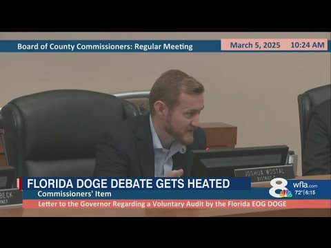 Hillsborough commission votes against asking for Florida DOGE audit