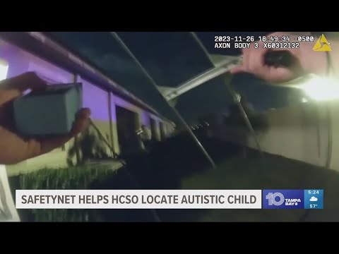 Safetynet helps Hillsborough County Sheriff&#39;s Office locate child with autism