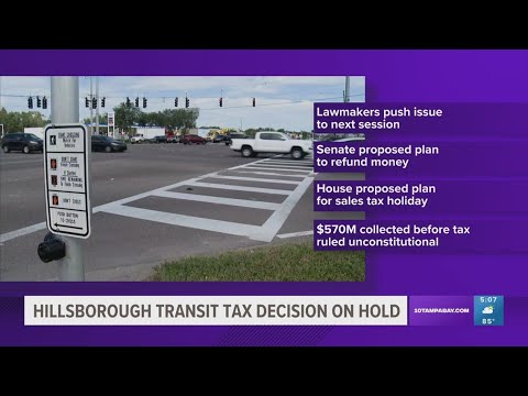 Hillsborough County transit tax decision on hold