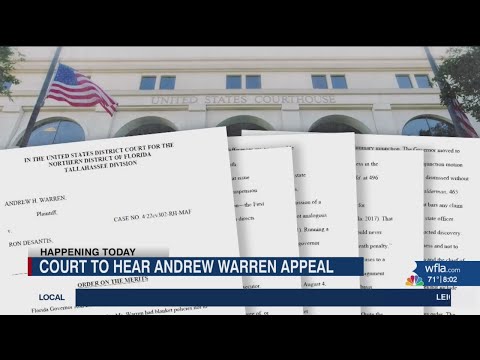 Andrew Warren asking federal appeals court to reinstate him at Hillsborough County State Attorney