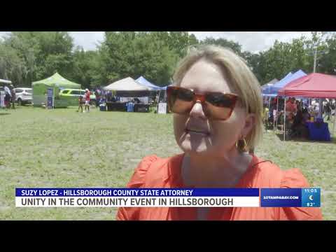 Hundreds gather for &#39;Unity in the Community&#39; event in Hillsborough County