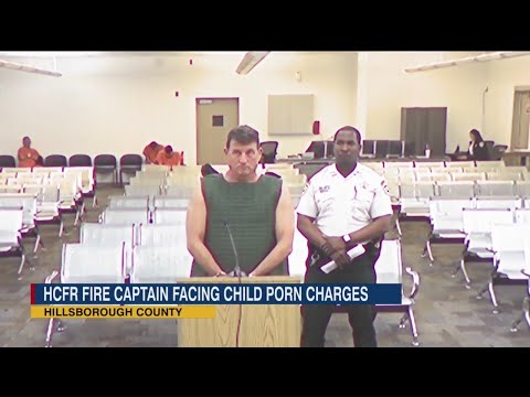 Hillsborough fire captain arrested on 100+ child porn charges, held on $755k bond