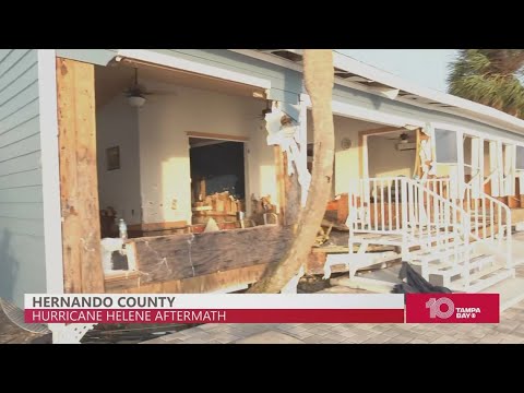 Hernando County homes left in disbelief from Hurricane Helene