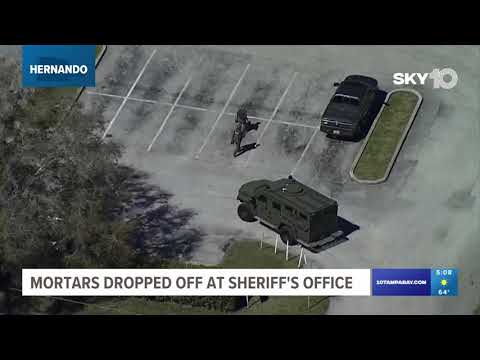 Hernando County deputies give &#39;all clear&#39; after 2 mortar rounds brought to sheriff&#39;s office