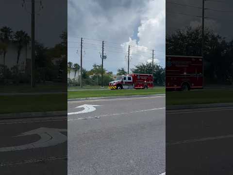 Pasco County Fire Rescue, ⭐️BRAND NEW⭐️ Rescue 17 responding
