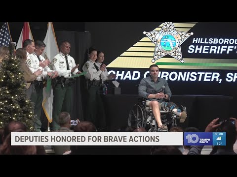 Hillsborough County deputies honored for brave actions