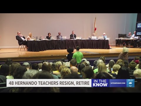48 Hernando County teachers resign, retire at conclusion of school year