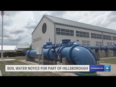 Thousands of people across Hillsborough County under precautionary boil water notice