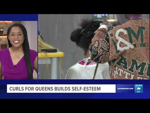 Hillsborough County students get royal treatment from Curls for Queens group