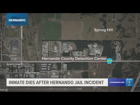 Inmate dies after being hospitalized from Hernando jail
