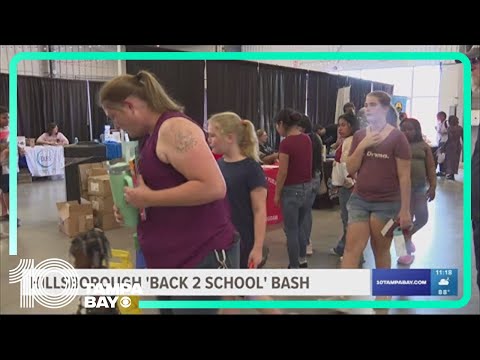 Kids get little extension of summer break with &#39;Back 2 School&#39; bash at Hillsborough County Fairgroun