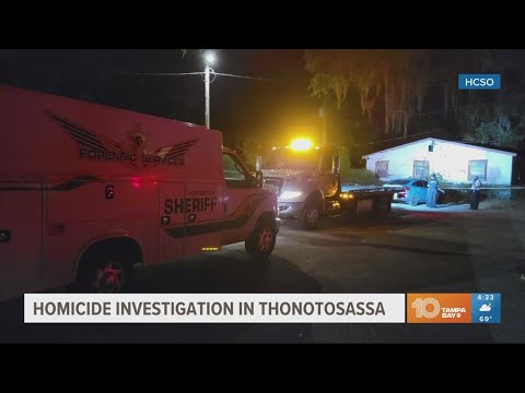 Hillsborough deputies investigating homicide after a man was found dead in car