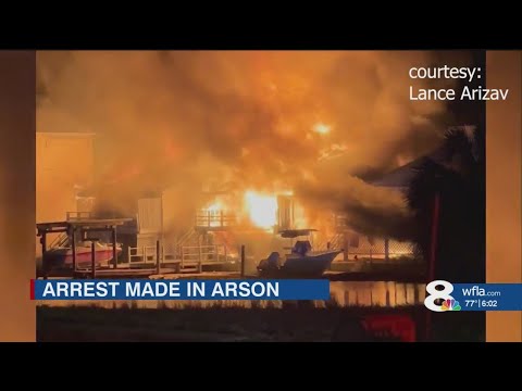 Man arrested for fire that destroyed 4 homes in Pasco County, deputies say