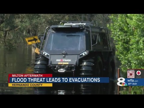 Withlacoochee flooding threat leads to evacuations in Hernando County