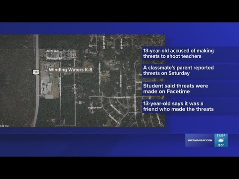 Hernando County student accused of making threats to shoot teachers