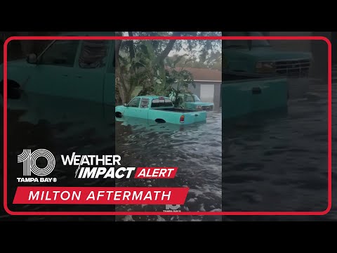 Flooding in Hillsborough County from Hurricane #Milton #10tampabay #tampabay #florida