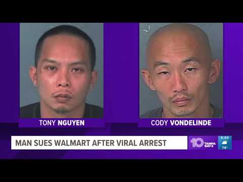 After viral video, Hudson man sues Hernando County deputy, Walmart for false arrest