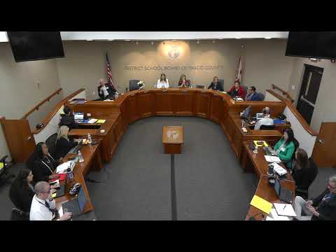 Pasco County School Board Meeting- May 16, 2023